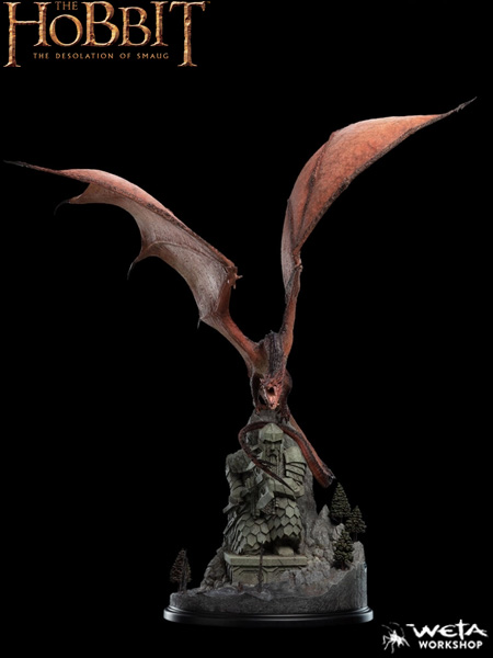 Weta Collectibles The Hobbit Smaug The Fire Drake Statue